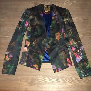 Patterned Blazer